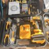 Cordless Drill and Hand Tool Kit with 2 Batteries and Carry Case, photo 2